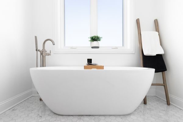 Freestanding Tub Installation in Sellersburg